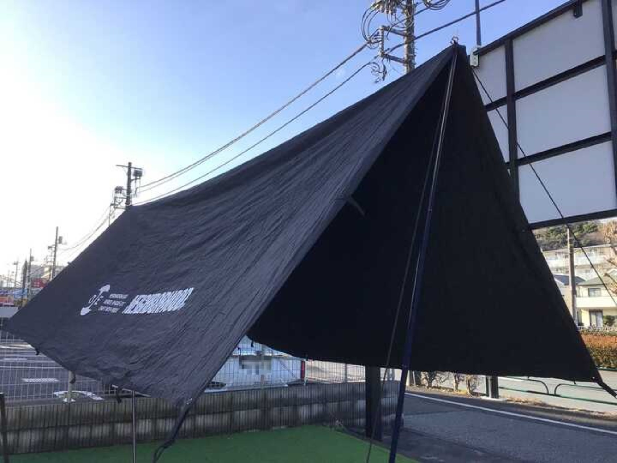 ブラックキャンパー必見の大人気コラボタープ【CE-TARP】[2023.01.17