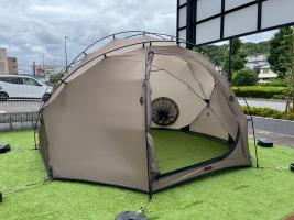 ソロキャンプに最適！居住空間が充実しているバックカントリーの