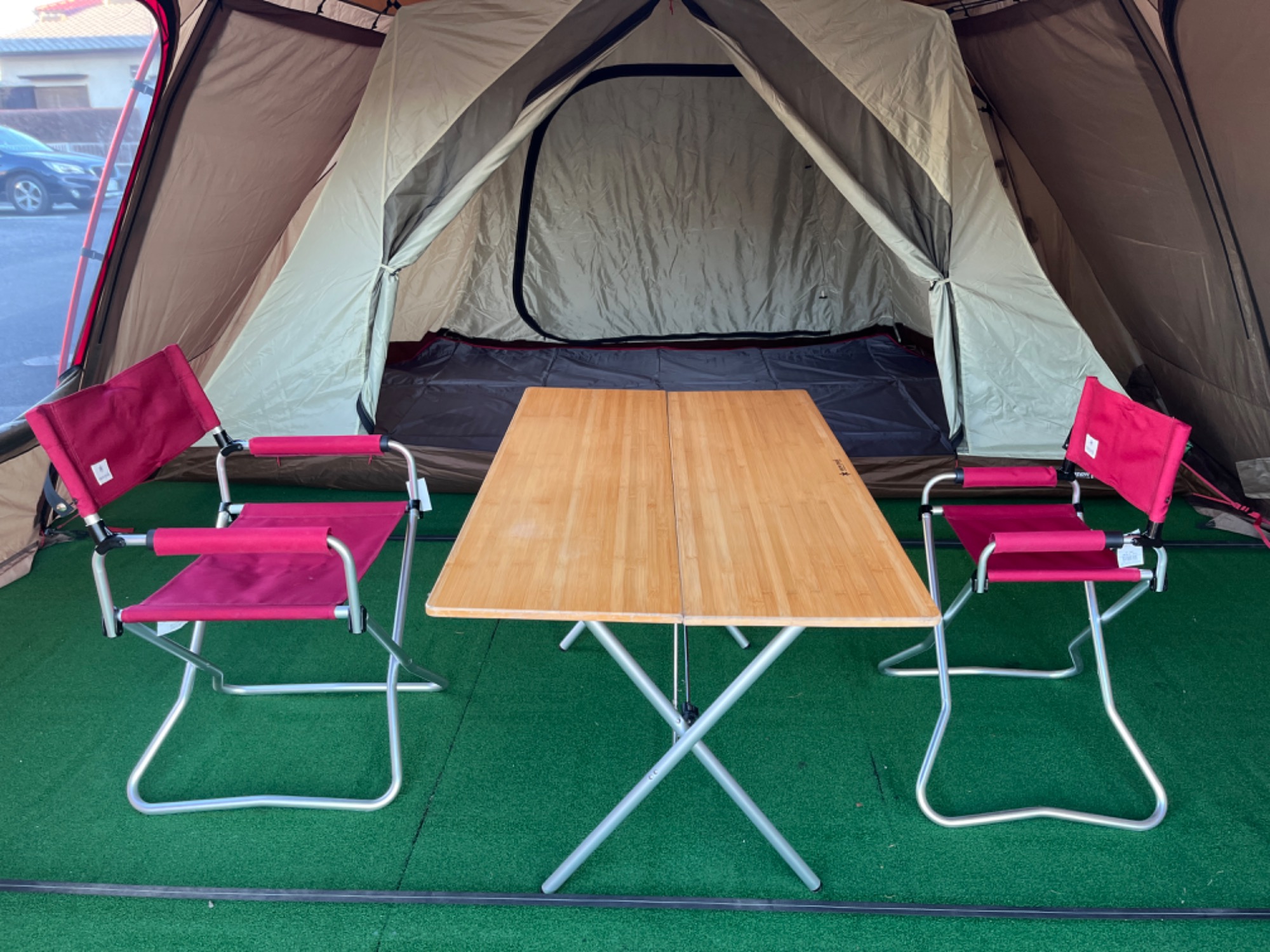 まさに名作。スノーピーク ランドロックPro.レッドフレーム