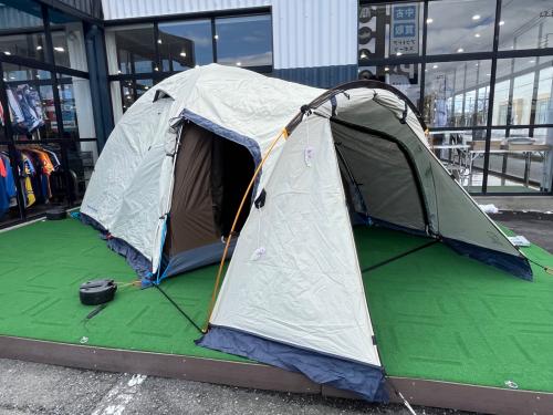 初心者におすすめ】一人でも立てやすく快適な広さ！アースドーム240