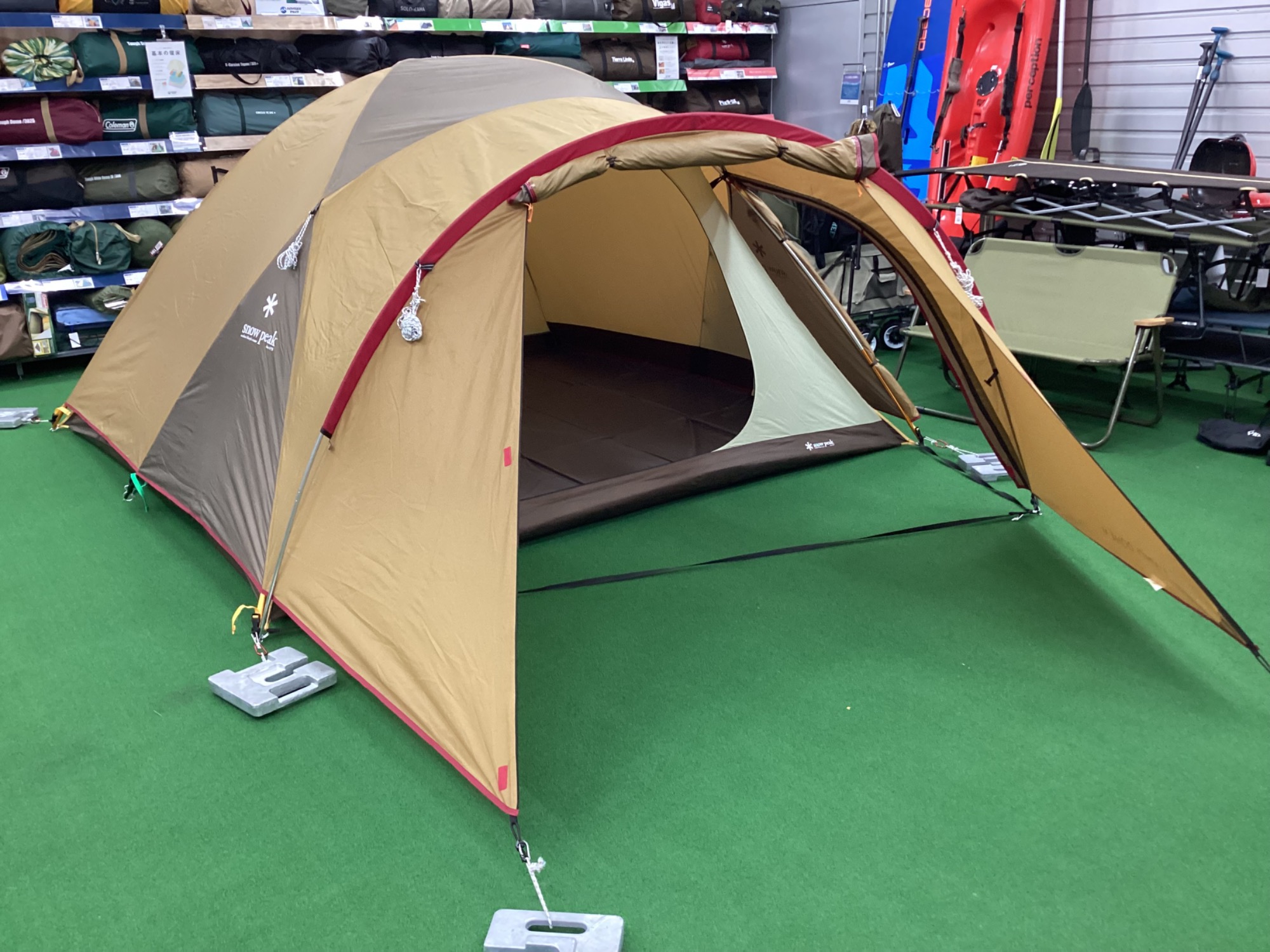 迷ったらまずはこれ！初心者最適テント 