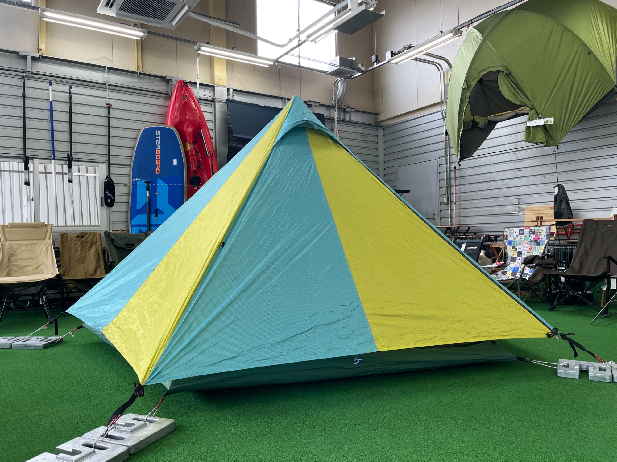 まるでサーカス？ファイントラックの廃盤テント「ポットラック