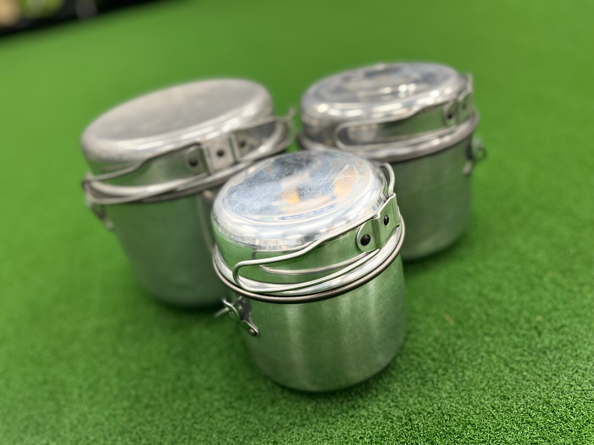 スタッキングクッカーの始祖？ホットン社のビリー缶”ノンスティック