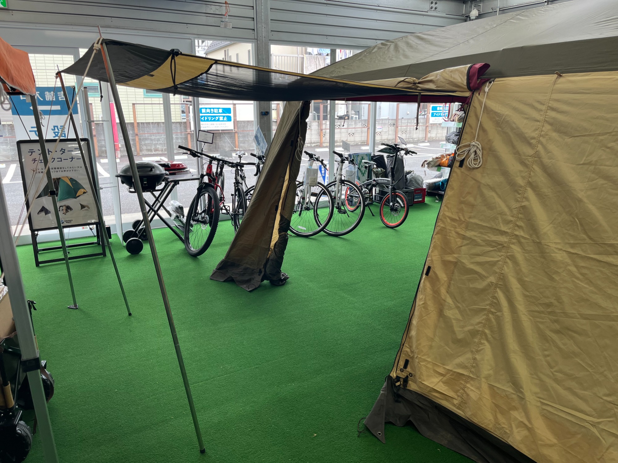 オールシーズン使える！快適空間を持つオガワのロッジシェルターⅡ