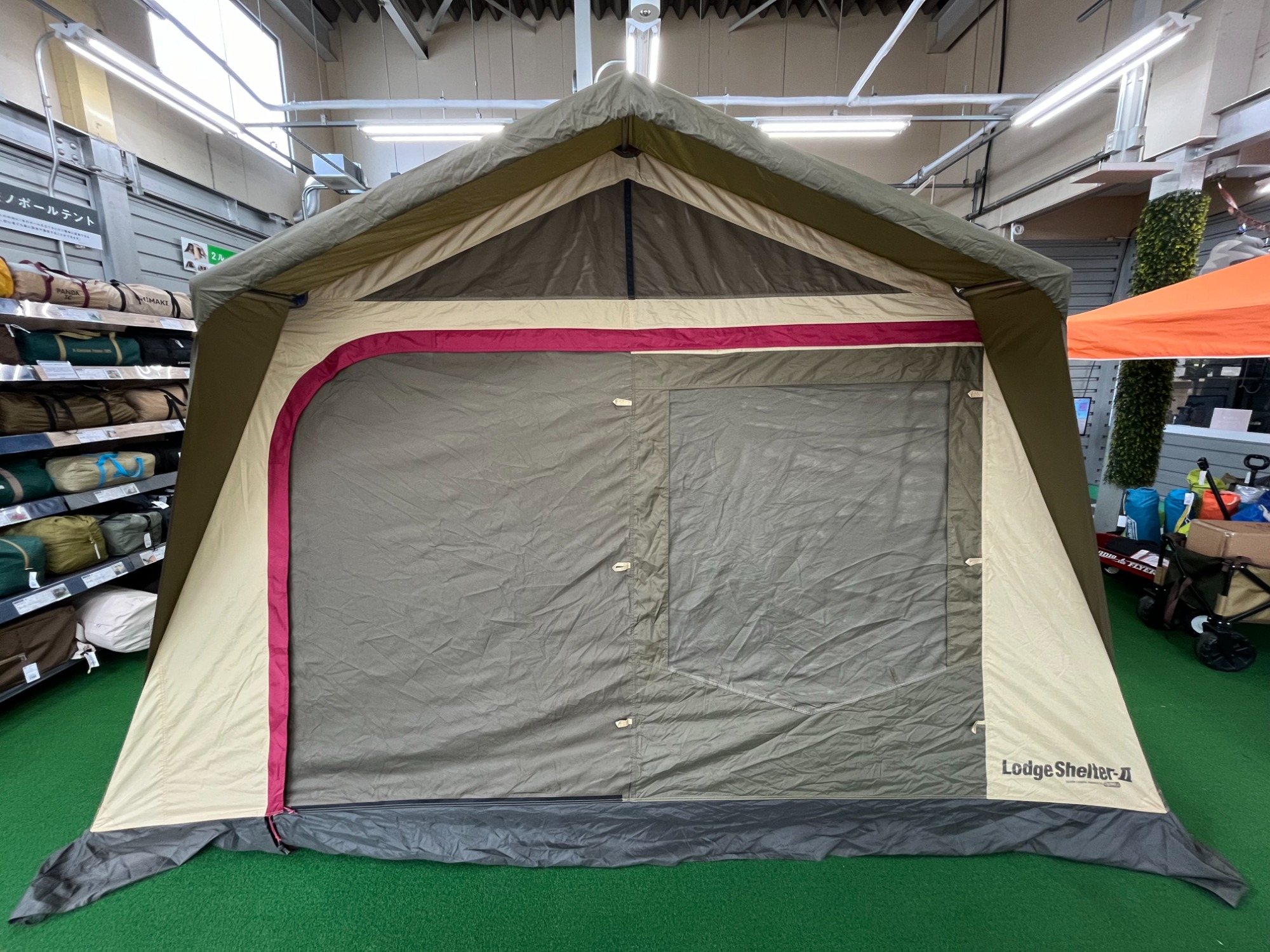 オールシーズン使える！快適空間を持つオガワのロッジシェルターⅡ