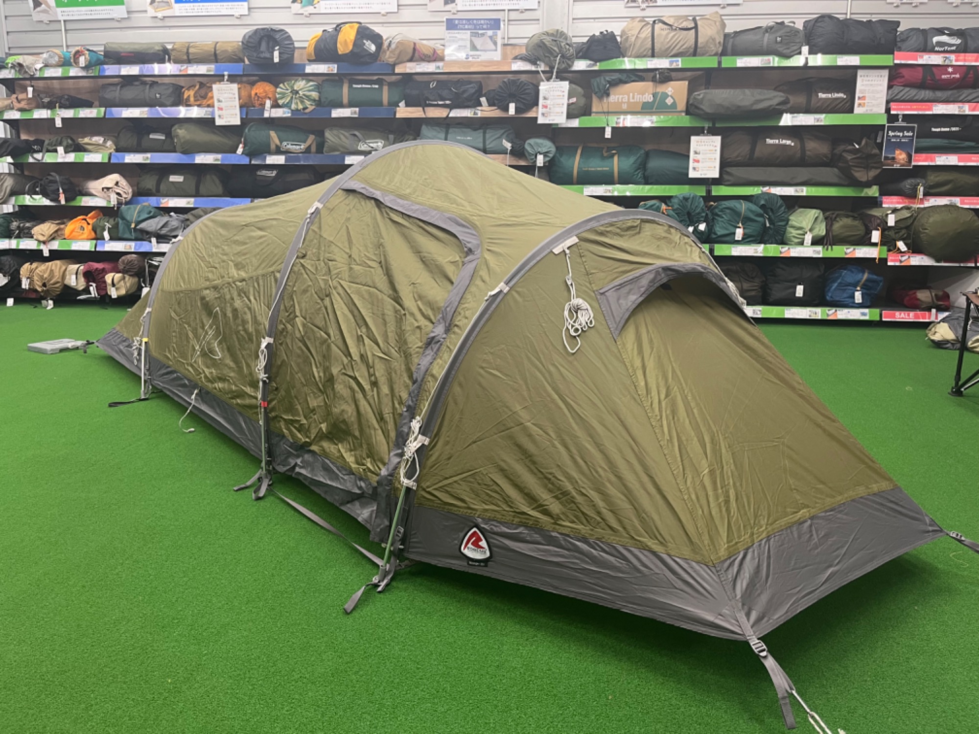 風速168km/hに耐えうる剛健テント！ローベンスのボイジャー2EX