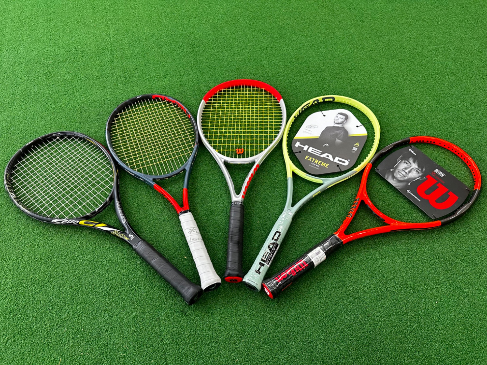 錦織圭使用使用モデルも！テニスラケット勢ぞろい！！[2024.06.28発行