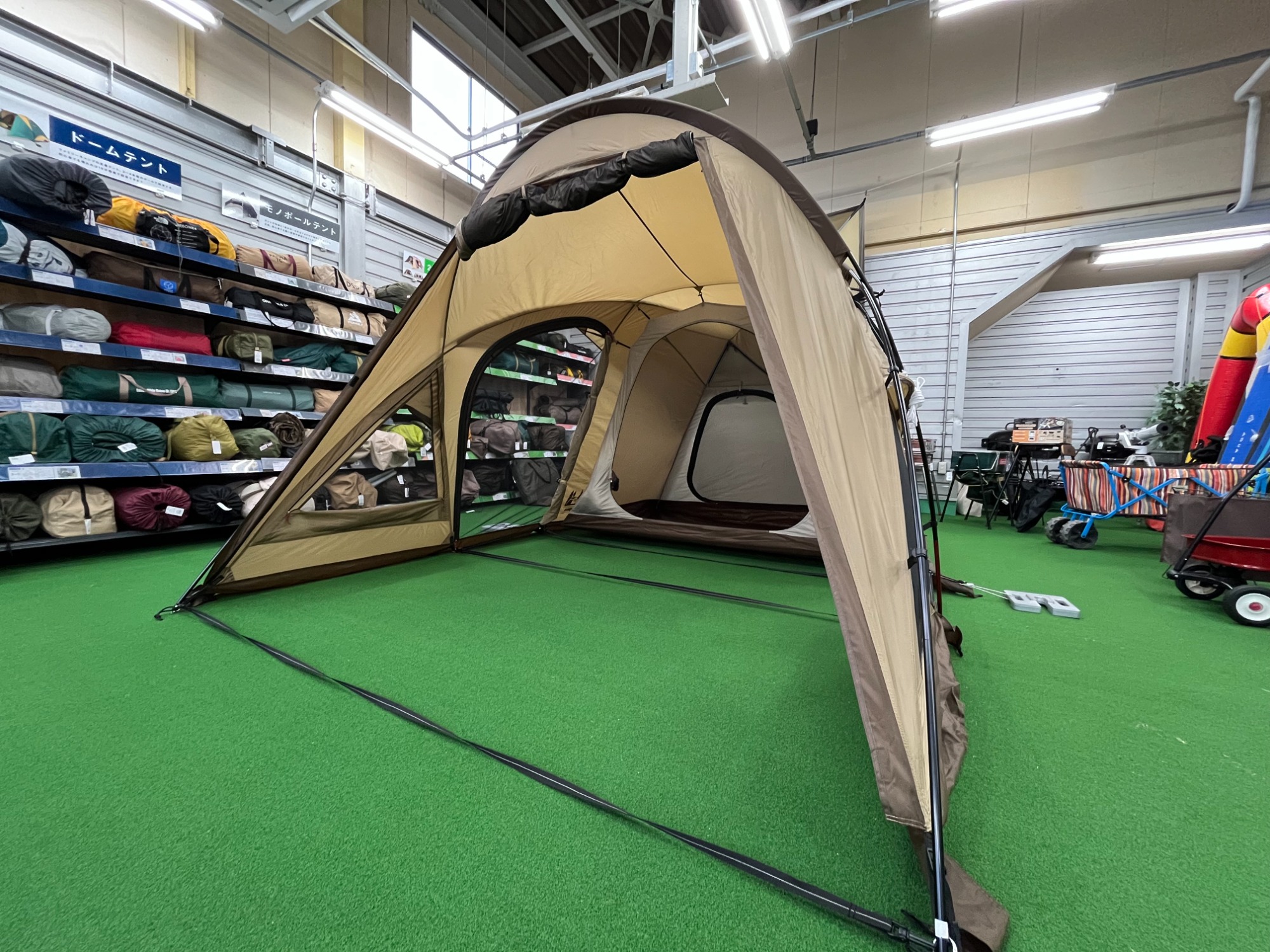 コンパクトで使いやすい！オガワのコンパクトテント「ヴィガスⅡ