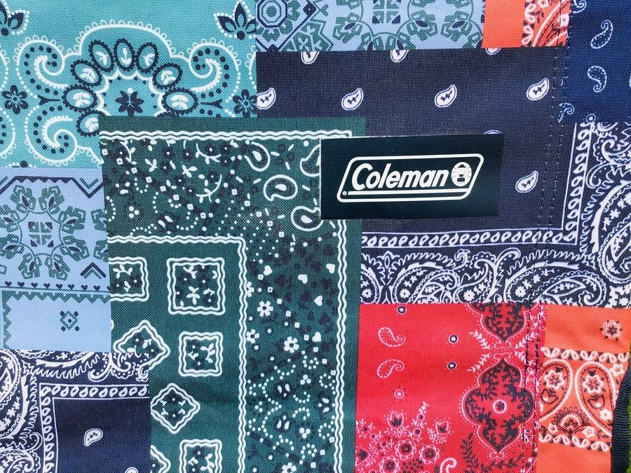 Coleman(コールマン)×BEAMS(ビームス)のバンダナ柄レイチェアが入荷
