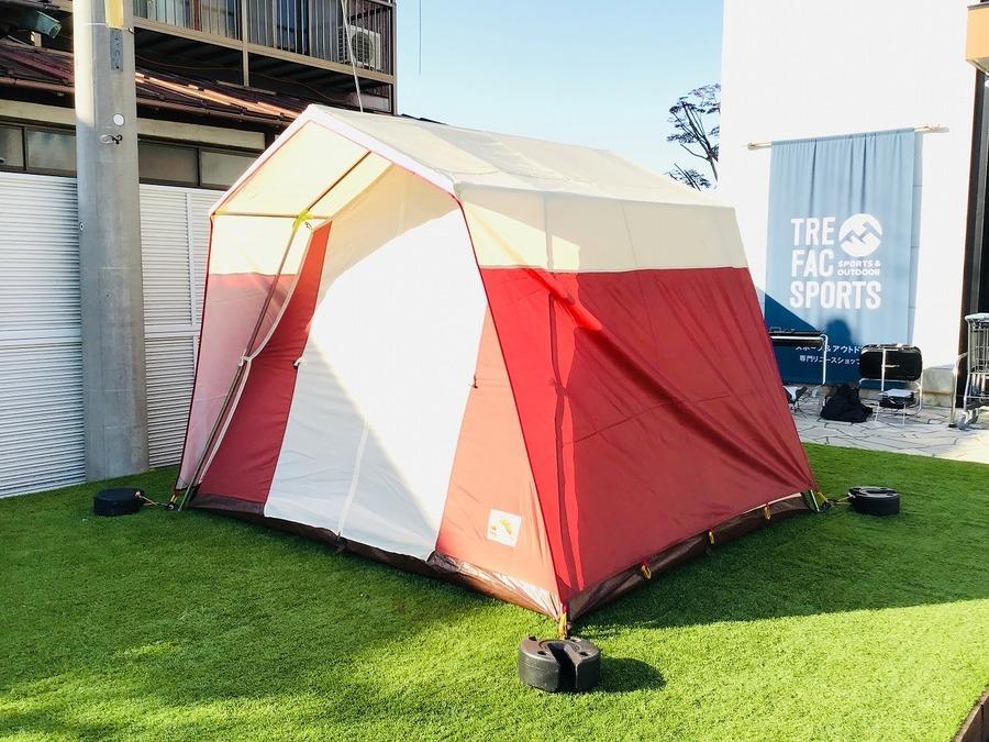 レトロな雰囲気を感じる太陽工業のロッジテントが入荷！その名もHELIOS