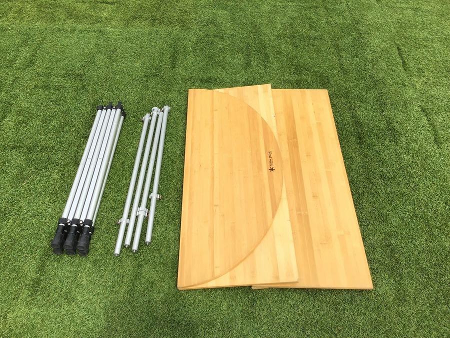 廃盤希少品！竹集成材の温かみが伝わるsnowpeak(スノーピーク)の