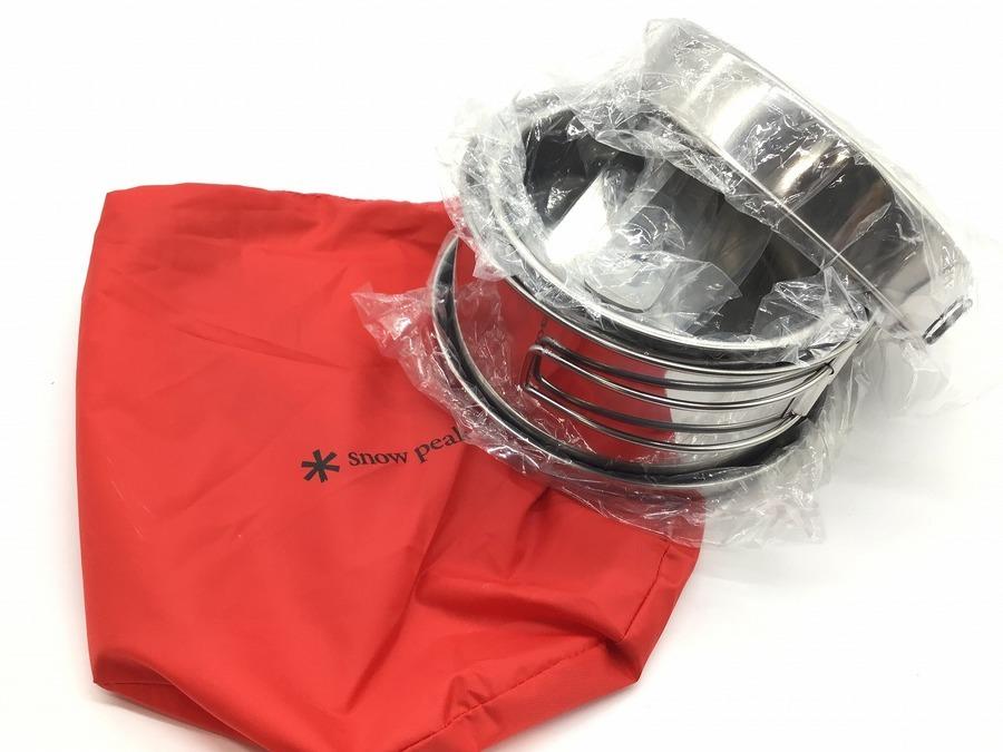 snow peak(スノーピーク)の廃盤クッカー！カップ・イン・チタン(SCS