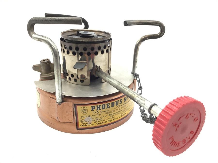 PHOEBUS(ホエーブス) のホワイトガソリン専用バーナー No.725 通称“小