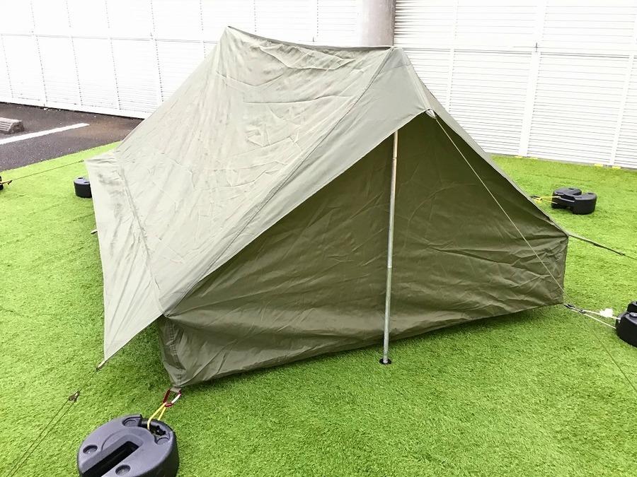 ソロキャンプにも最適！フランス軍 F1 ミリタリーテント[2020.01.28