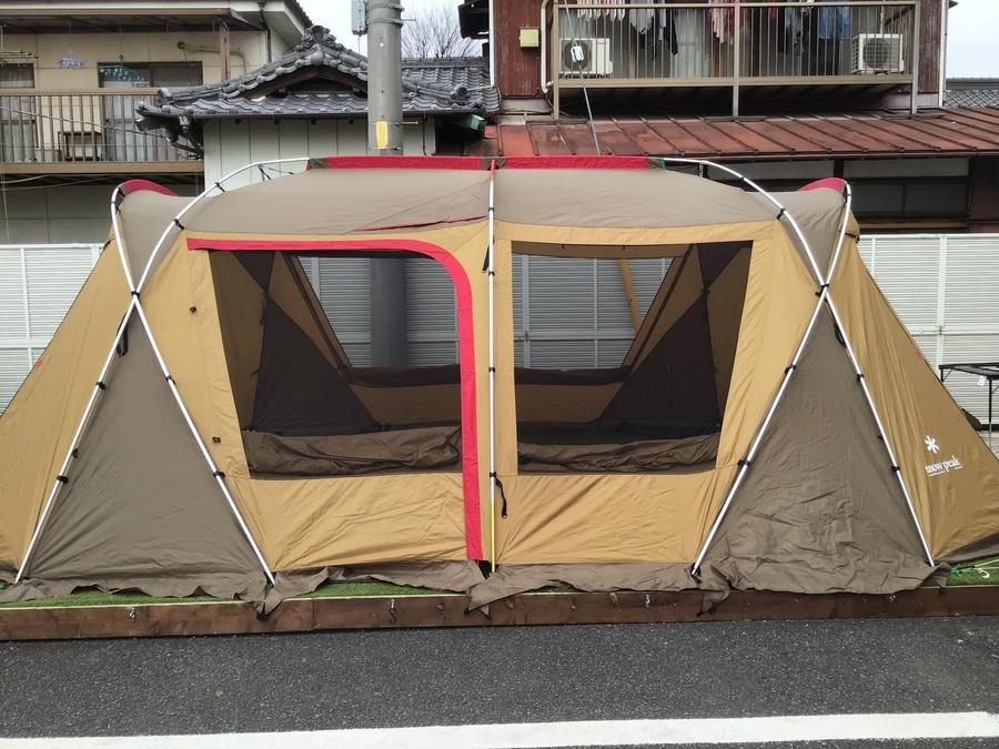 原点にして最強！？snow peak (スノーピーク)ツールームテント「ランド