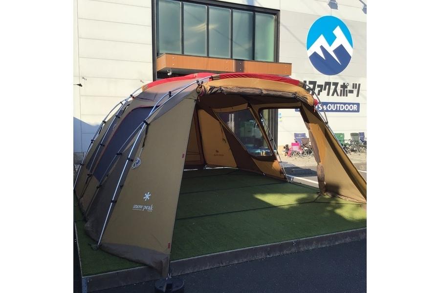 snow peak (スノーピーク)のランドロックが入荷！横幅の広くギア配置が