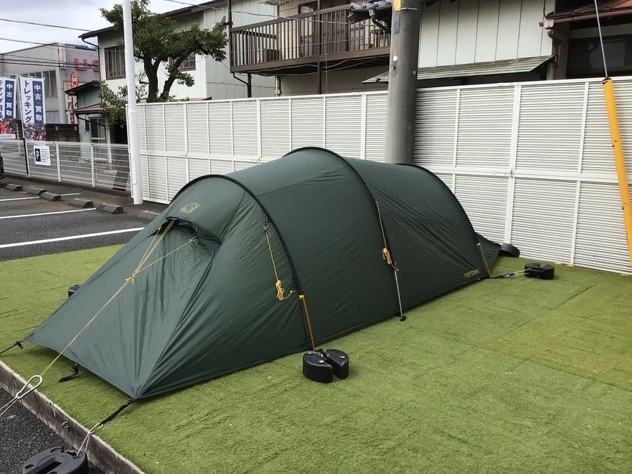 簡単設営でソロキャンにもオススメ！Nordisk(ノルディスク)の