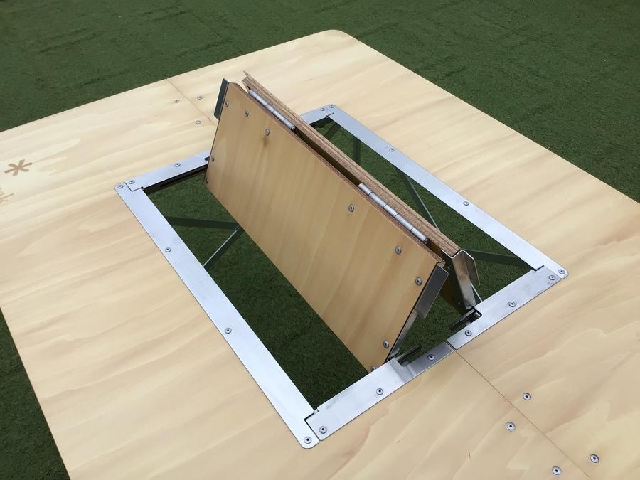 スノーピークの過去の足跡を印す！廃盤品BBQ-TABLE 雪峰苑[2021.10.27