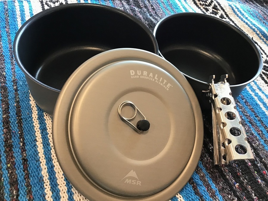 MSRのDURALITE(デュラライト)クラシッククックセットのデットストック