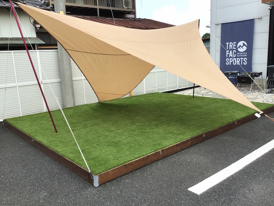 snow peak(スノーピーク)の前身であるヤマコウ時代の大きなウィング