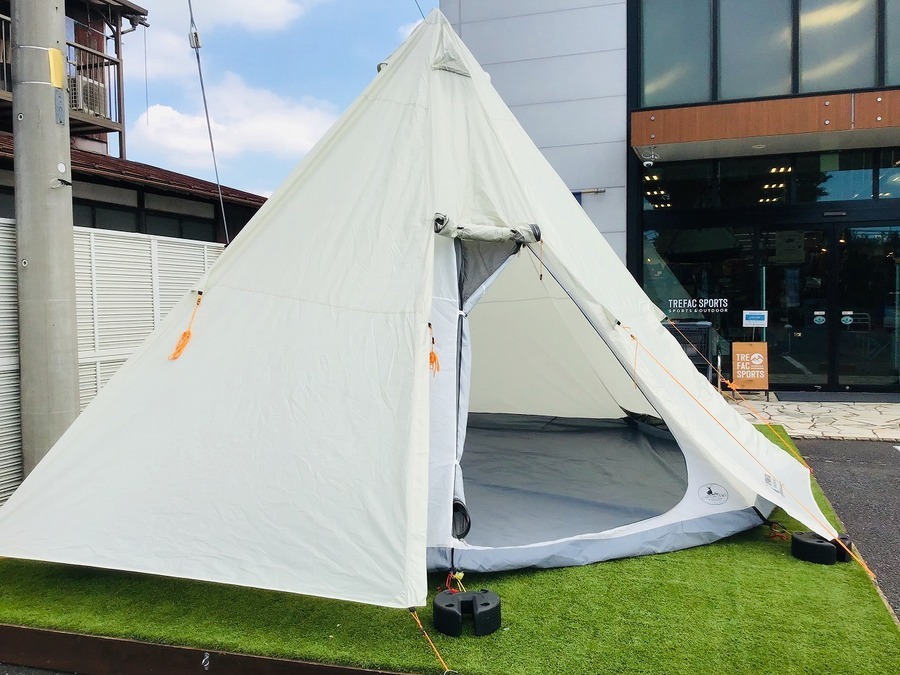 クラシックな見た目と簡単設営が特徴のCAPTAIN STAG(キャプテン