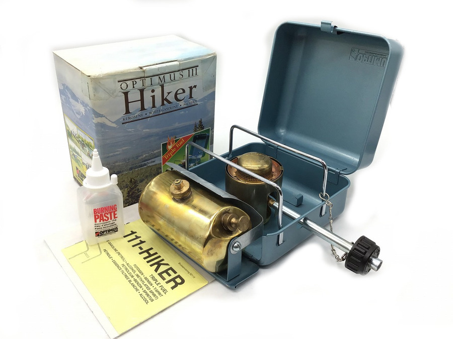 未使用品！Optimus(オプティマス) の111 HIKER(ハイカー) 箱ストーブの