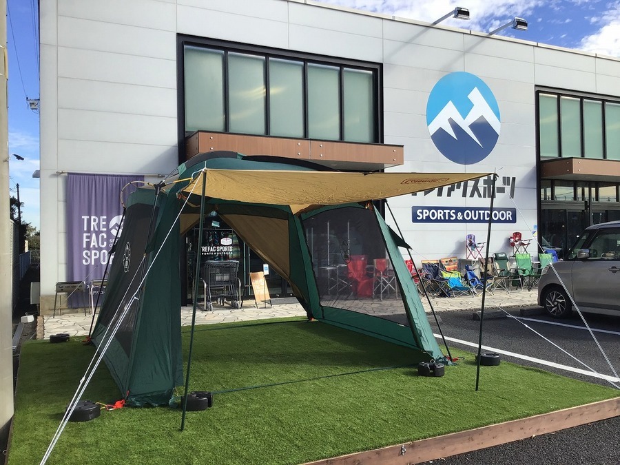 1人でも簡単設営！高い居住性を誇るColeman(コールマン)のラウンド