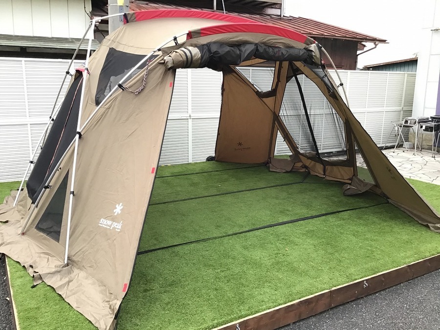 雪峰祭限定品！snowpeak(スノーピーク)のランドブリーズ・リビング