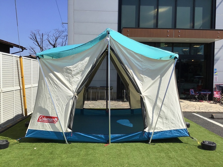 超お買い得！Coleman(コールマン)のオアシステントのターコイズカラー