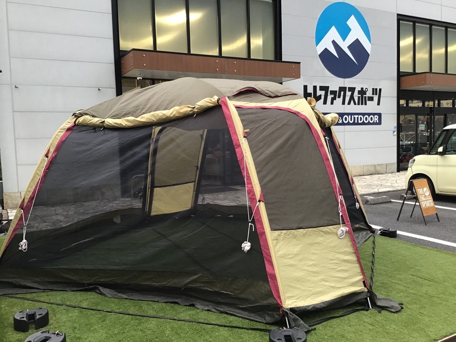 快適リビング登場！OGAWA CAMPAL（オガワキャンパル）ドームシェルター