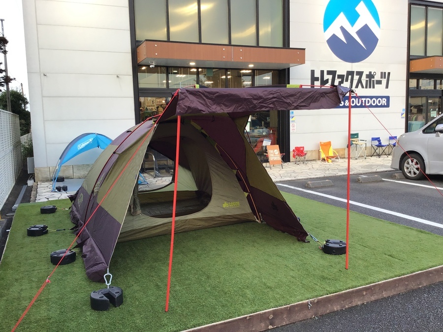 重くて嵩張るテントの卒業へ。LOGOS(ロゴス)のプレミアム PANEL