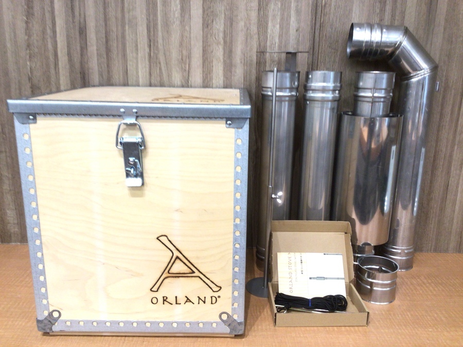 デンマーク発のORLAND(オーランド) ストーブは三面ガラス窓で炎が