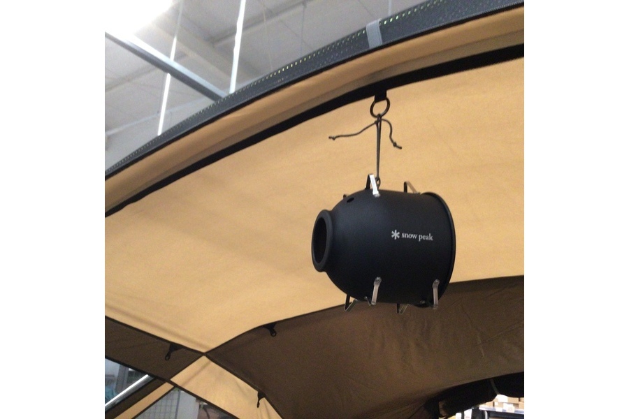 snow peak (スノーピーク)のアルミ蚊取り豚（ブラック）が入荷！2017雪
