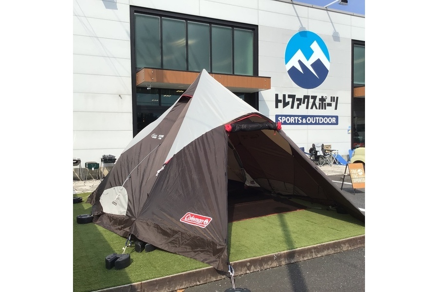 ワンポールテントなのに2ルーム!?Coleman(コールマン)のウェザー