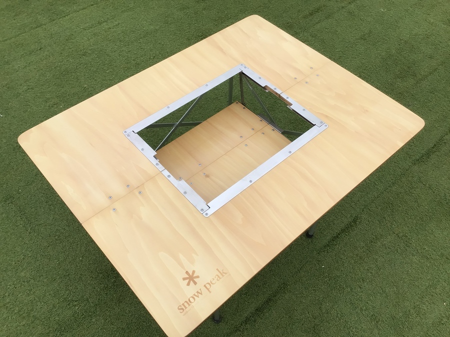 スノーピークの過去の足跡を印す！廃盤品BBQ-TABLE 雪峰苑[2021.10.27