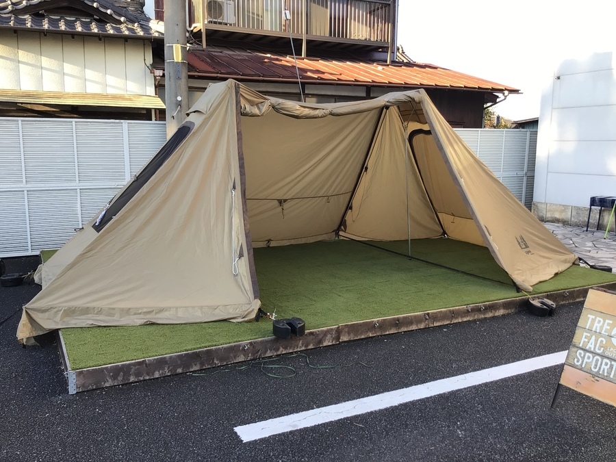 二又ポールで広々快適シェルター！オガワのツインクレスタ！！[2021.11