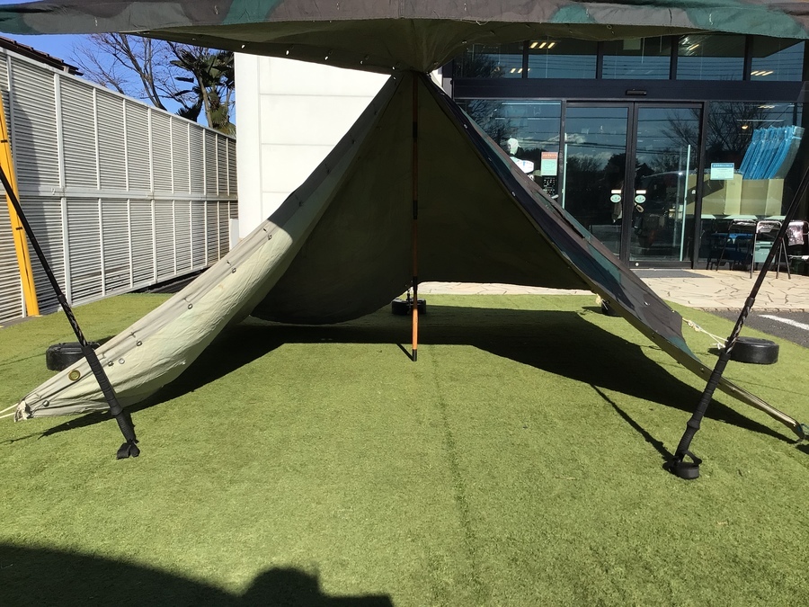 またまた希少品！スウェーデン軍パップテントが入荷！[2022.02.19発行