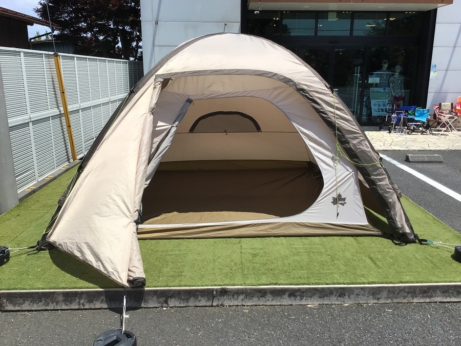 初心者でも簡単設営！ロゴスのエアマジックドームドームXL-BJ[2022.05