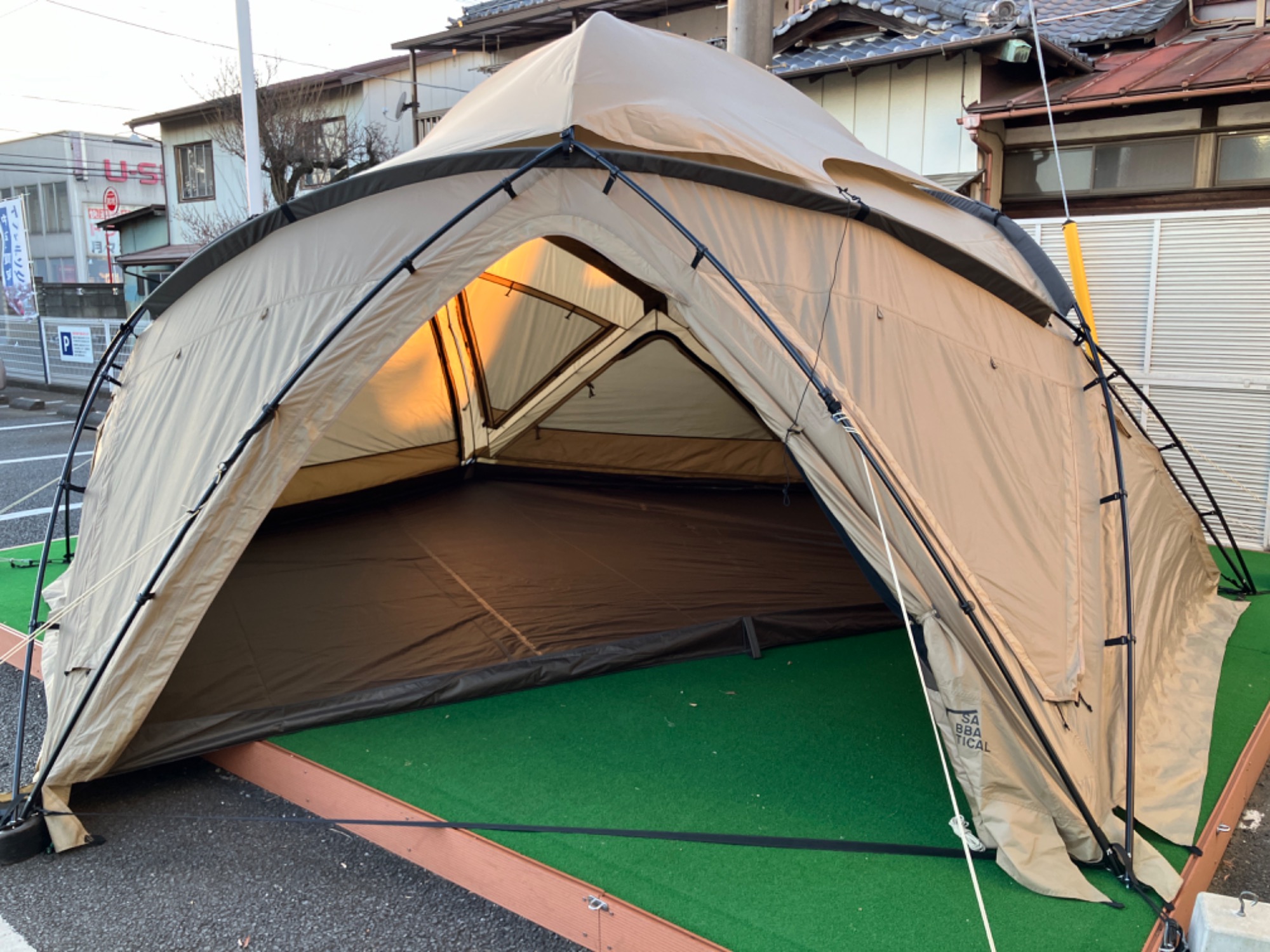 サバティカルの2023年夏の新作「サバルパインドーム」はオールシーズン