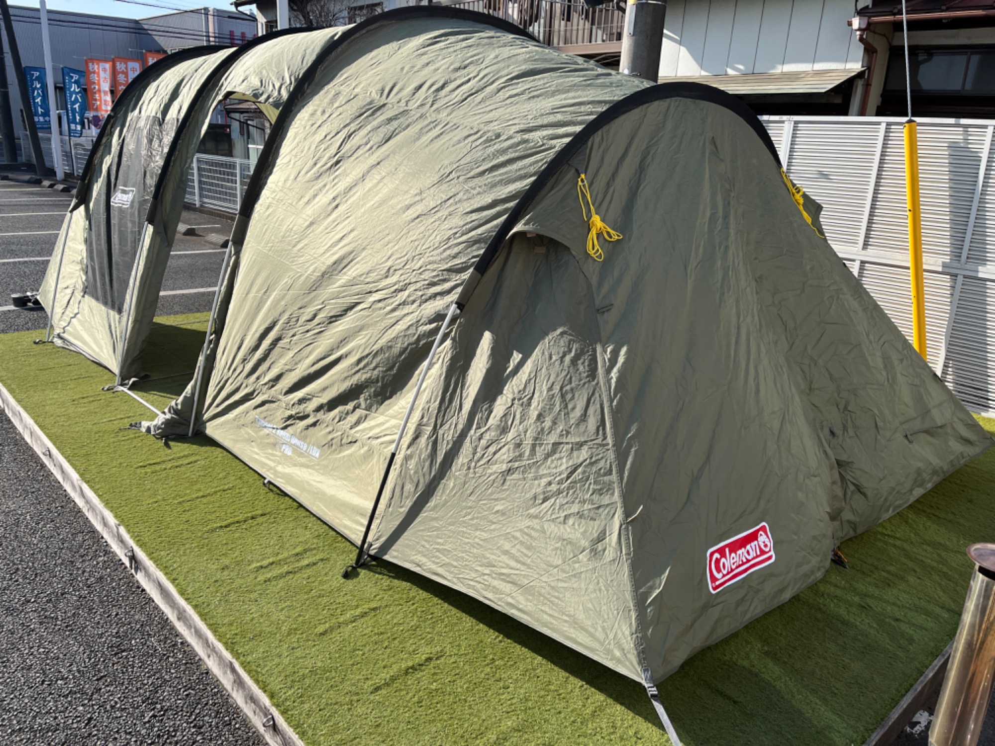 大型なのに設営は簡単！コールマンのトンネル2ルームハウス/LDX