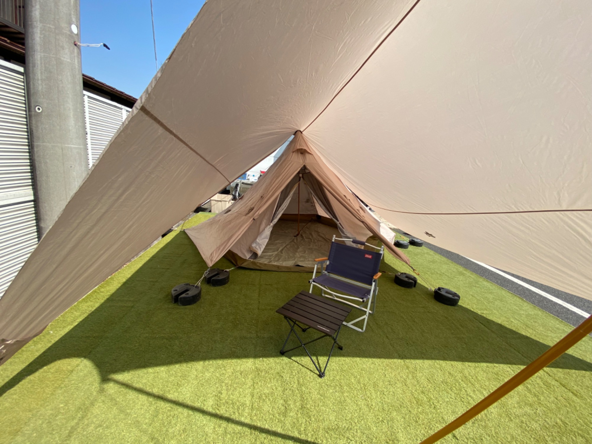 2本しかないポールを使いこなせ！ロゴスのテント＆タープ！[2023.03.19