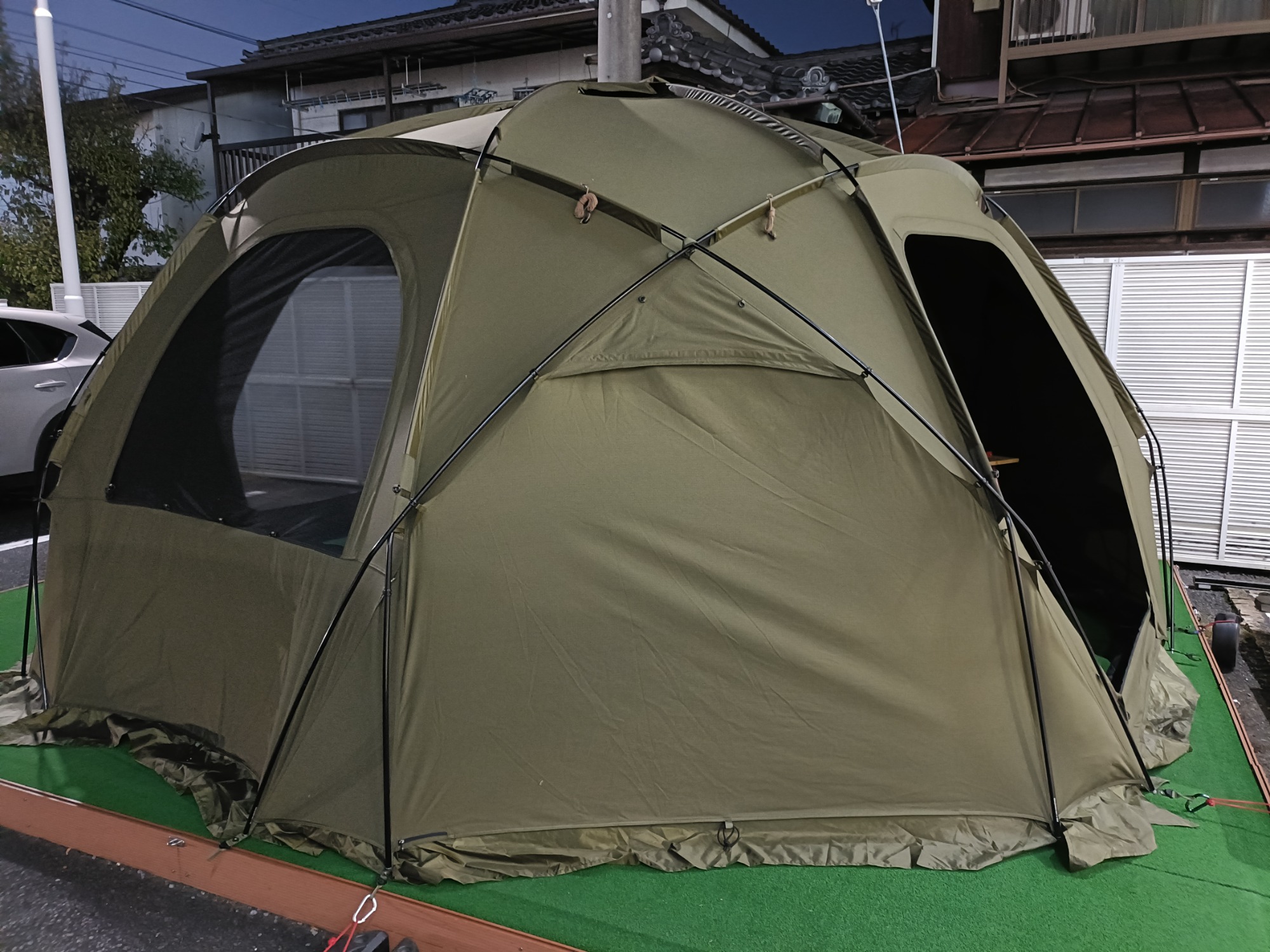 日本はまだまだ見ない1953 CAMPER'S KHANのTenker Dome Tentをご紹介