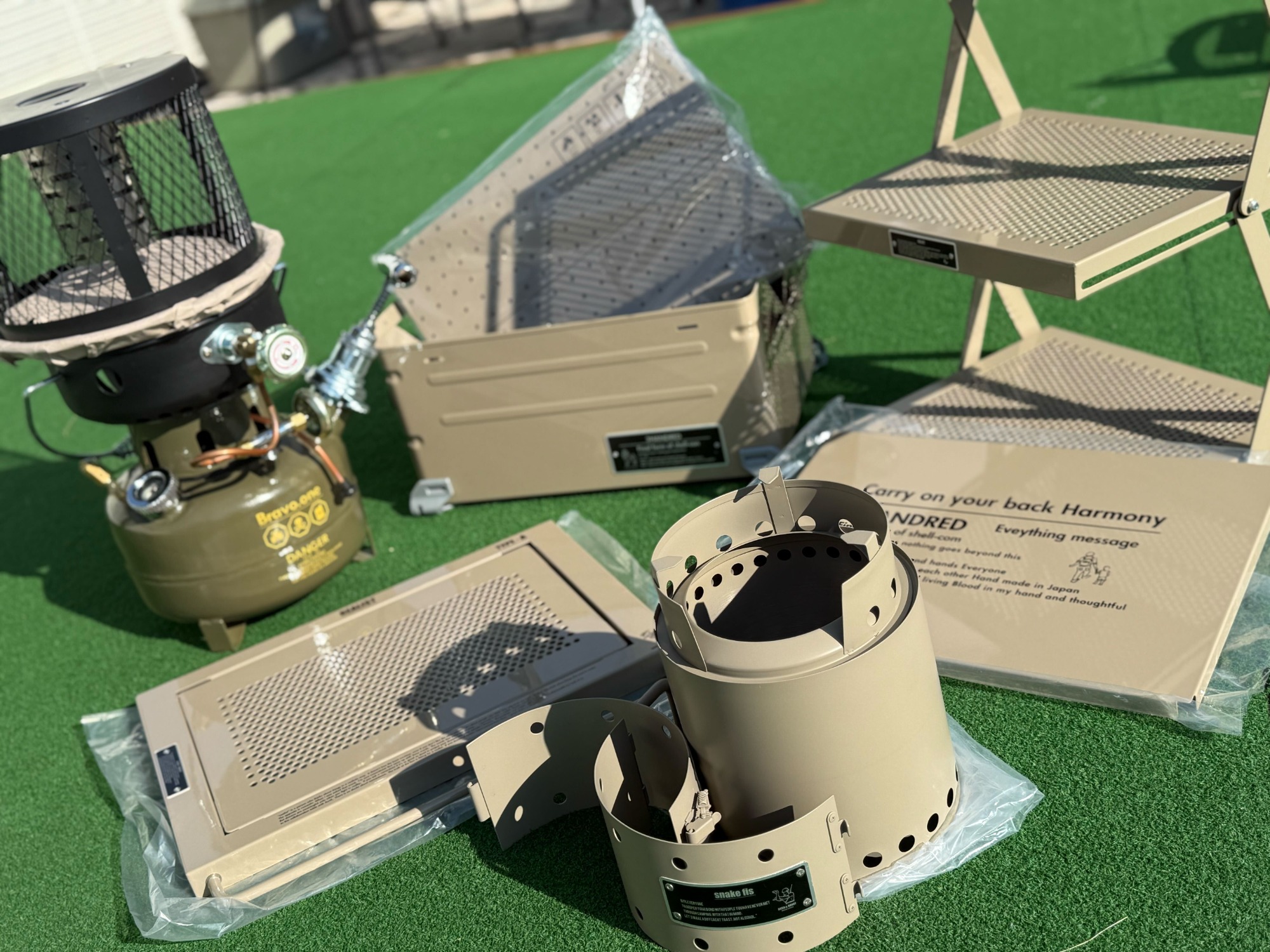 bushdebrunt REALIST type A オリーブカラー bushdebrunt REALIST type