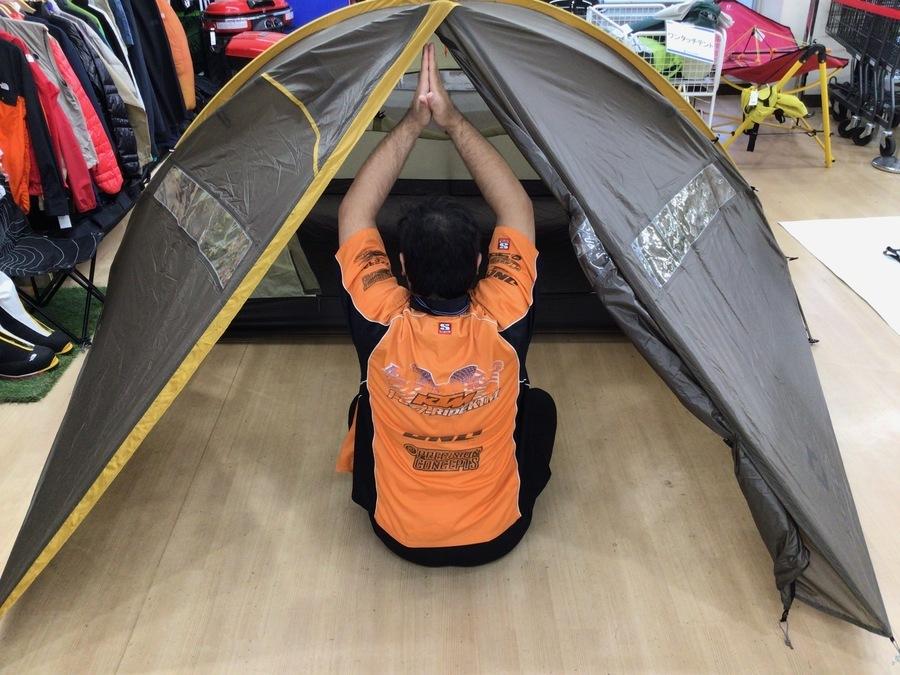 カメラマン専用テント！スノーピークのカマエルドーム2入荷！[2021.09