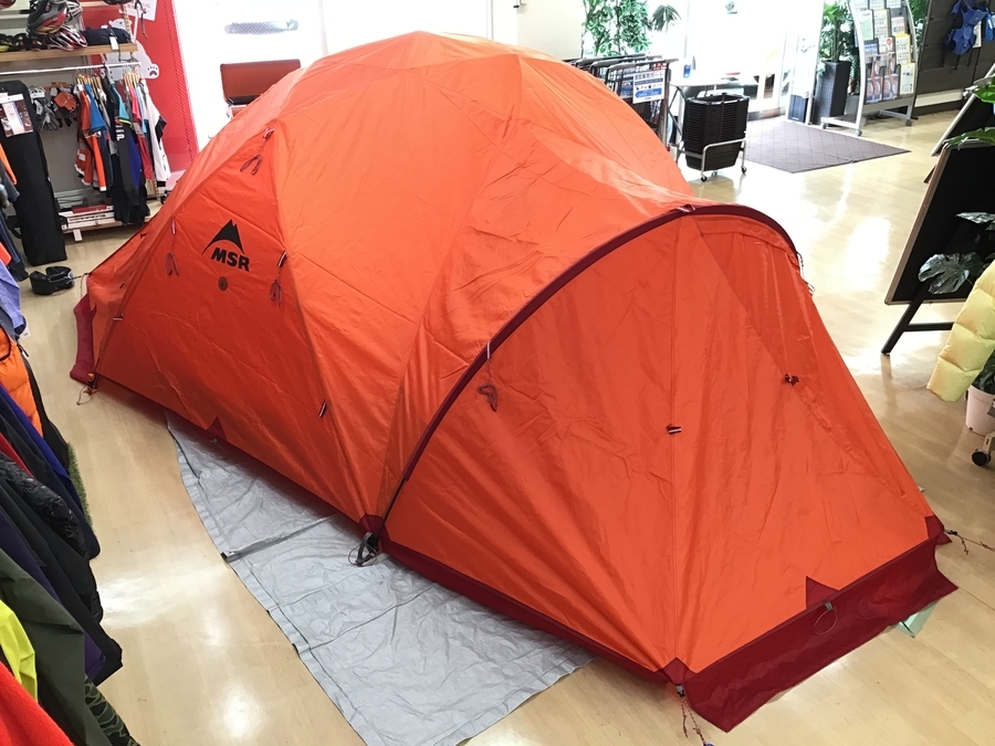 スマホで購入できる！】MSRのストームキング設営したらイケメンすぎた