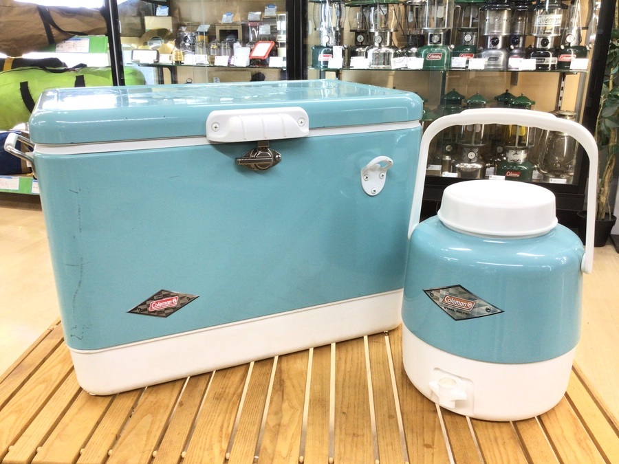 コールマンの60thスチールベルトクーラーとジャグご紹介！[2022.05.14