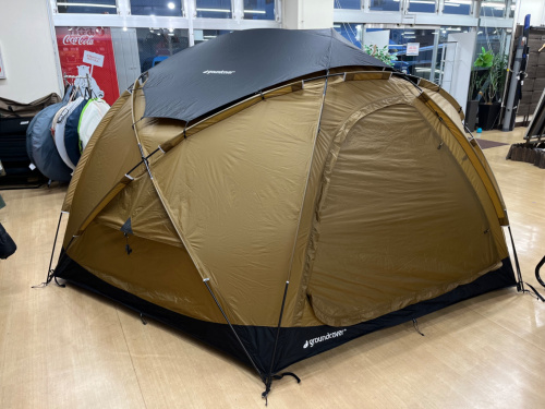 まさに半球型どんぐりハウス！【ground cover ACORN HOUSE3.45