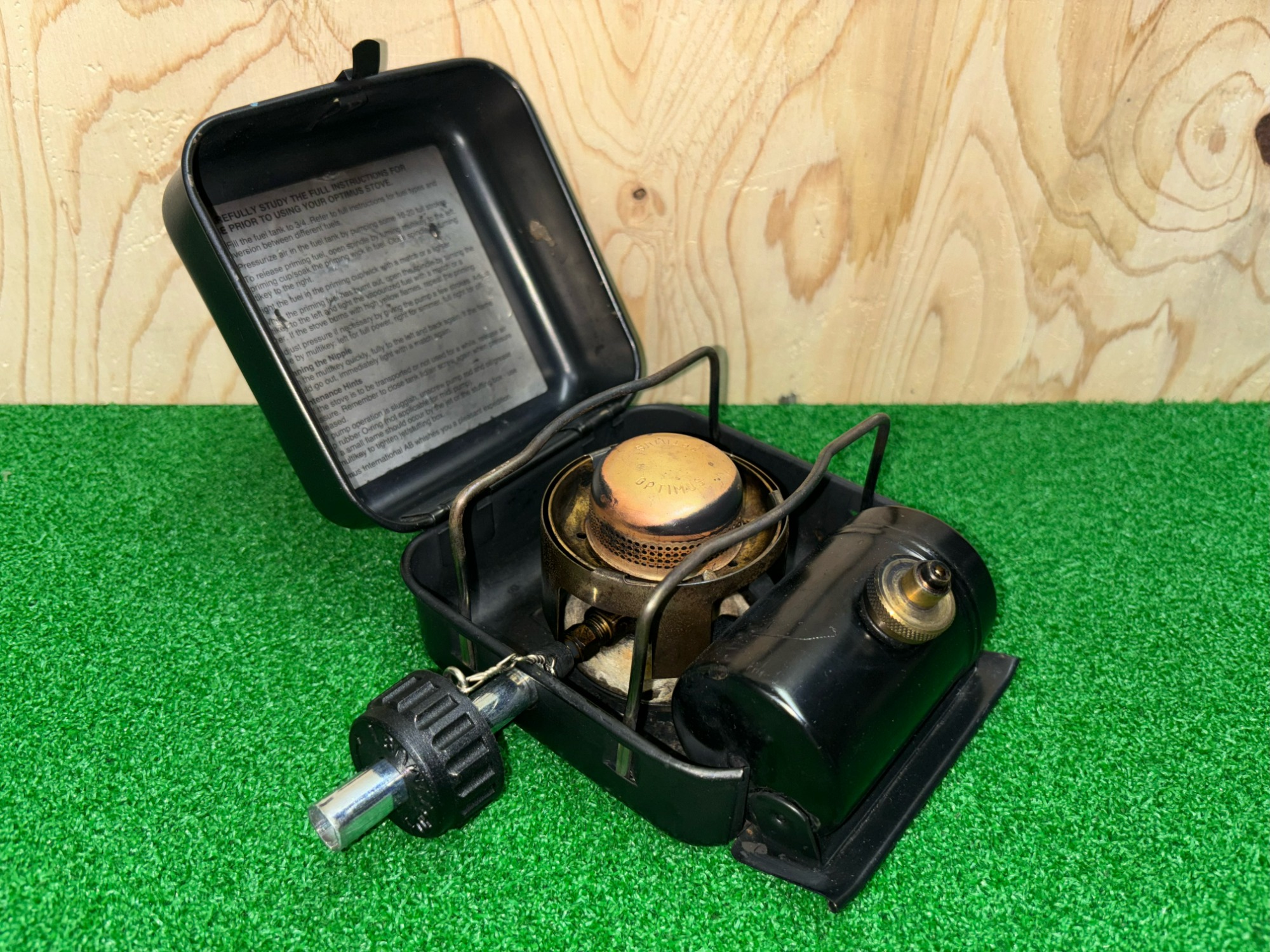 幻の名器】小型箱ストーブ、OPTIMUSの10Rが入荷しました！[2024.06.29