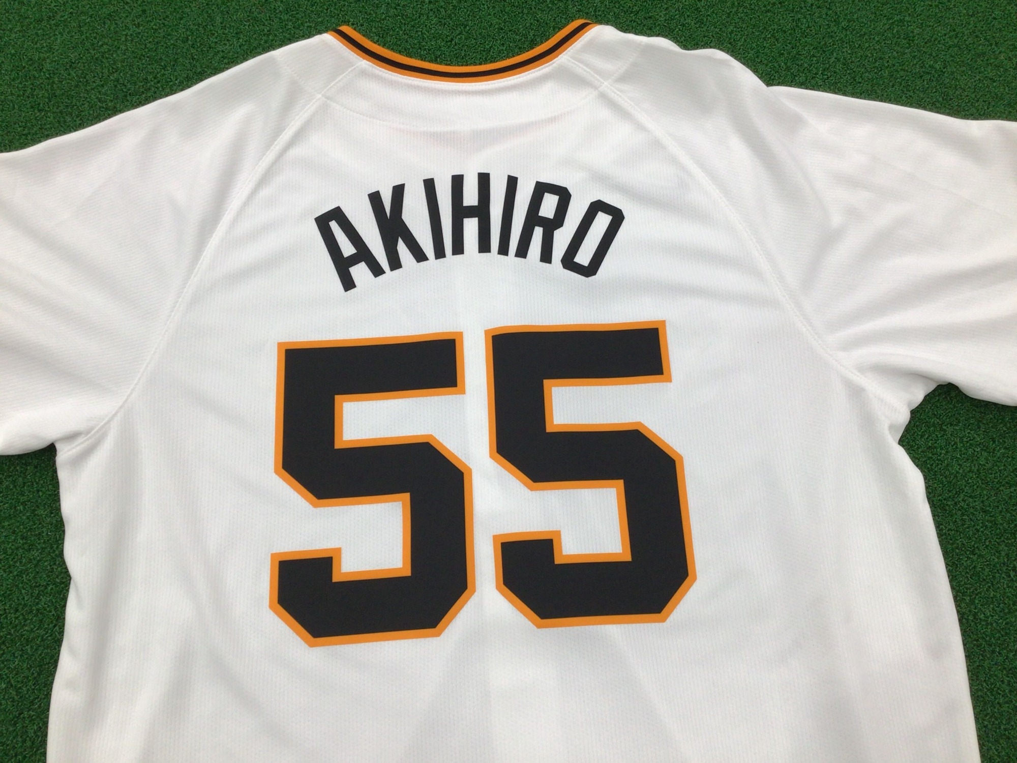 新天地でも頑張れ！未来の侍ジャパン候補、秋広優人選手のレプリカ