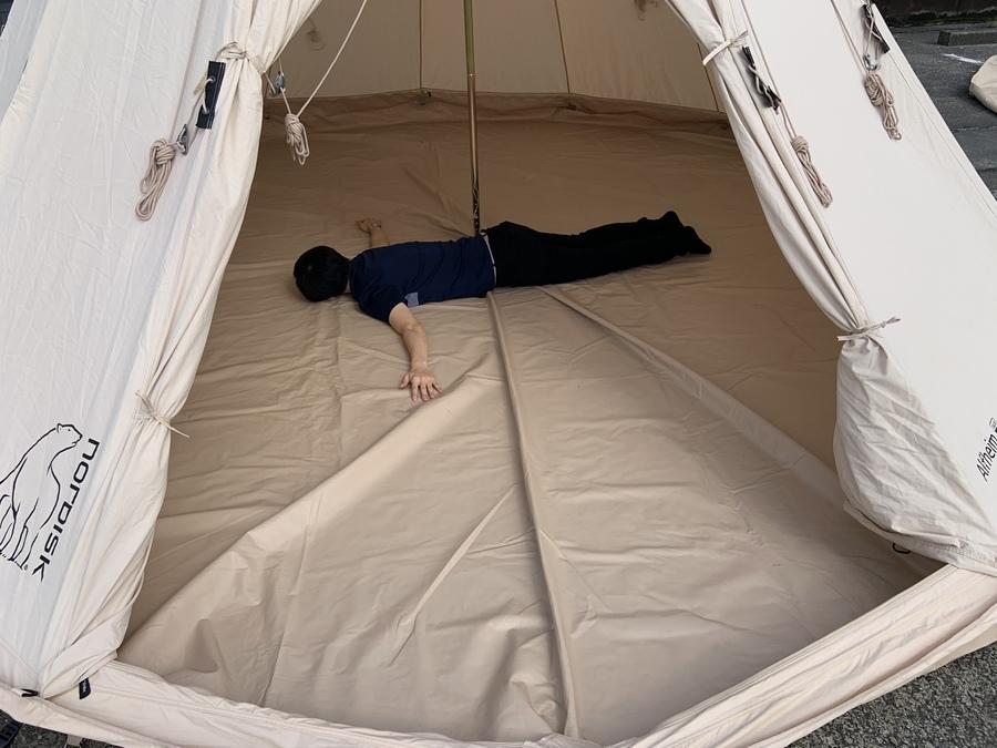 訳あり価格のノルディスクのアルフェイム19.6が別売りフロア付が